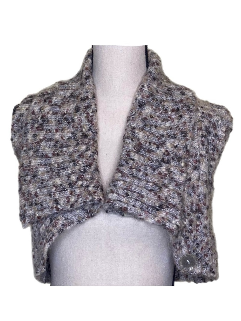 Bebe Womens Long Sleeve Champagne Shrug Size S